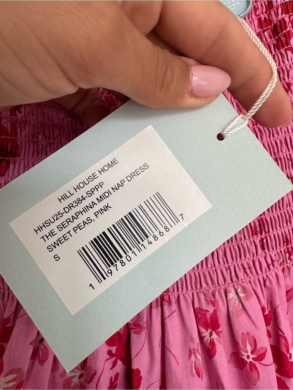 Hill House Seraphina Midi Floral Nap Dress - Picture 4 of 5